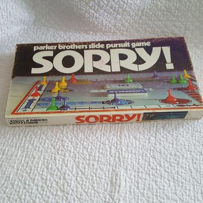Vintage Game of Sorry
