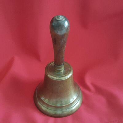 Vintage Brass School Bell