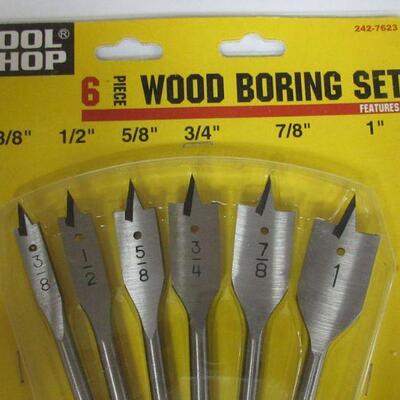 6 Piece Wood Boring Set