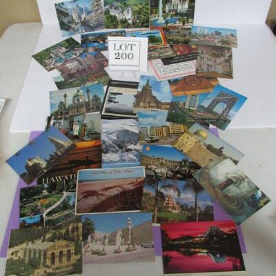 34 Foreign and Demestic Post Cards