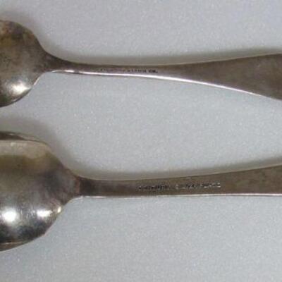 Columbian Expo Silver Plated Spoon & Chicago World's Fair Silver Plated Black Partridge Native American Indian Spoon