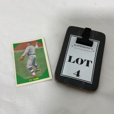 -4- COBB | 1960 Fleer Card #42 | Detroit | Philadelphia | Baseball