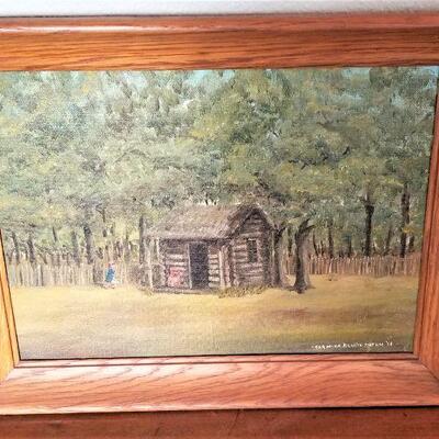Lot #88 Small original oil painting by Listed Artist Hermina Boutte Tatum (d. 1983) - dated 1968