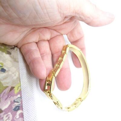 Black & Gold Link Bracelet 