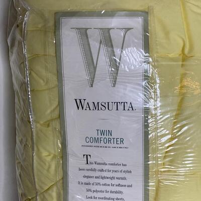 Wamsutta Yellow Twin Comforter 