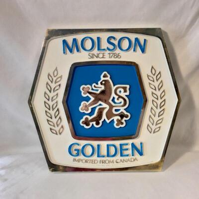 Molson Golden bar sign