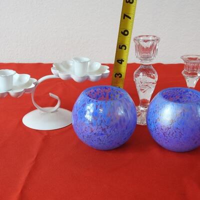 Lot #15 Candle holders