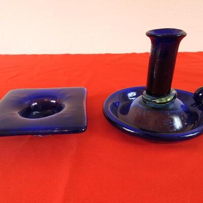 Norwegian  Hand blown Art glass