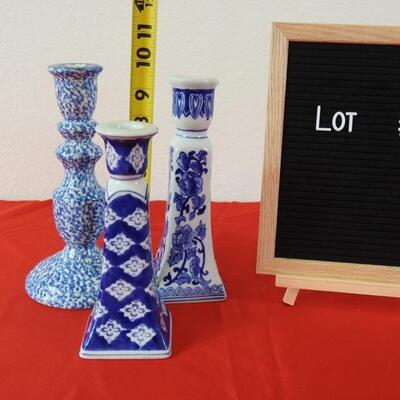 Lot #16 Candle Sticks