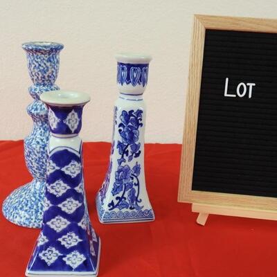 Lot #16 Candle Sticks