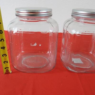 Anchor Hocking Panel Jars