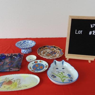 Lot #18 Misc plates
