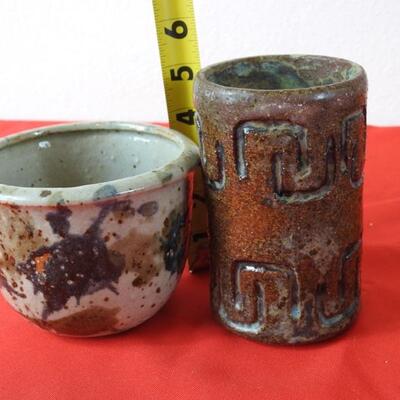 Handcrafted pottery