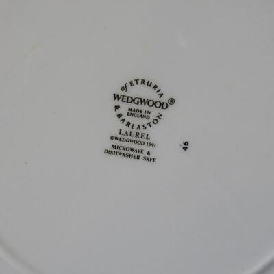 Wedgwood Laurel pattern, blue & white floral