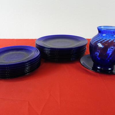 Colbalt Blue dinnerware