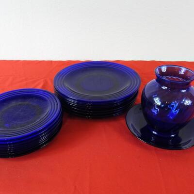 Colbalt Blue dinnerware