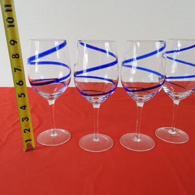Pier One Blue Swirl