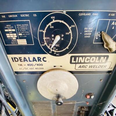 Lincoln IdealArc TM-400/400 AC DC Arc Welder