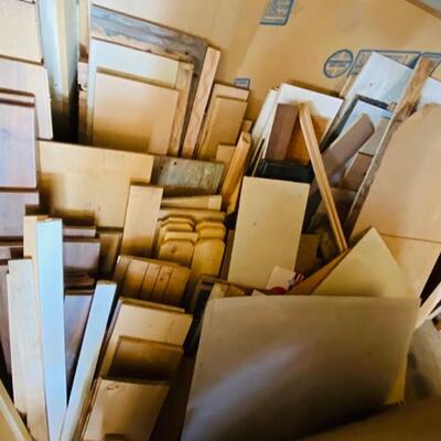 MASSIVE Lot of Miscellaneous Scrap Wood