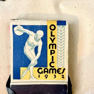 Lot 118 Matchbook Collection 1932 Olympics Brown Derby Sontag Drug Stores