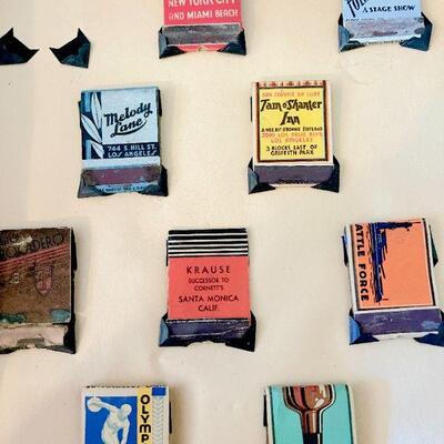 Lot 118 Matchbook Collection 1932 Olympics Brown Derby Sontag Drug Stores