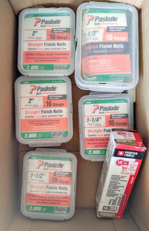 Paslode Finishing nails