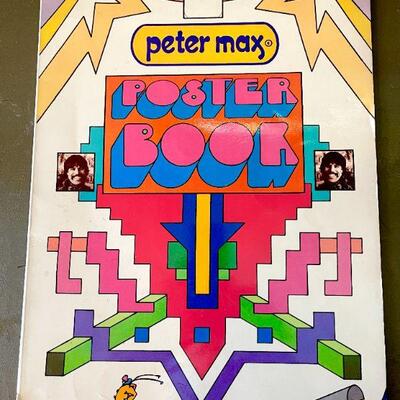 Lot 125 Peter Max Poster Book Copyright 1970  Public Service Anti-Smoking