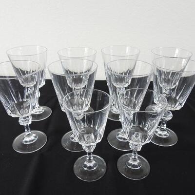 Crystal glasses
