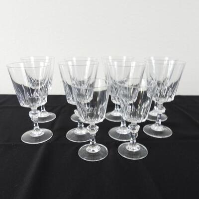 Crystal glasses
