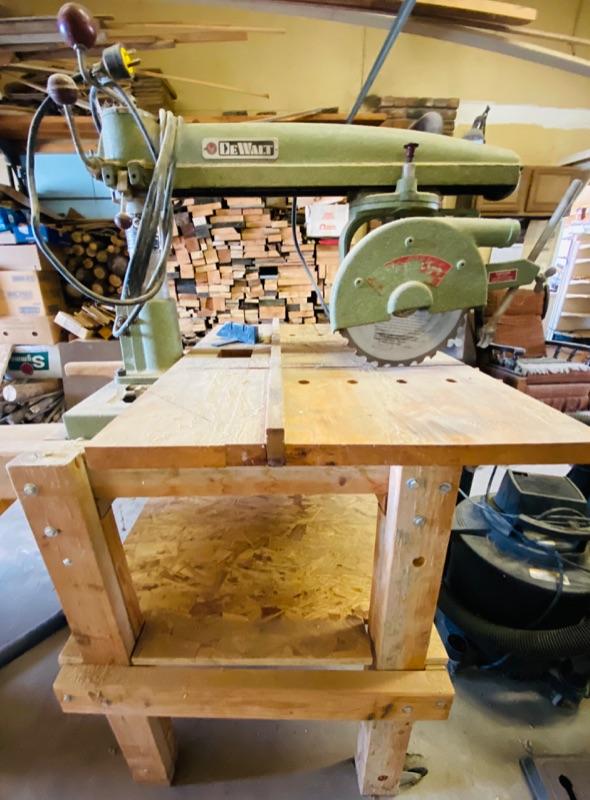 Vintage 1950s AMF DeWalt Radial Arm Saw EstateSales