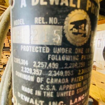 Vintage 1950s AMF DeWalt Radial Arm Saw 