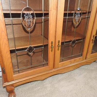 Oak China Cabinet
