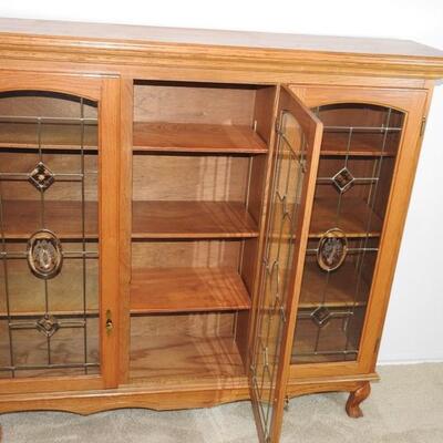 Oak China Cabinet