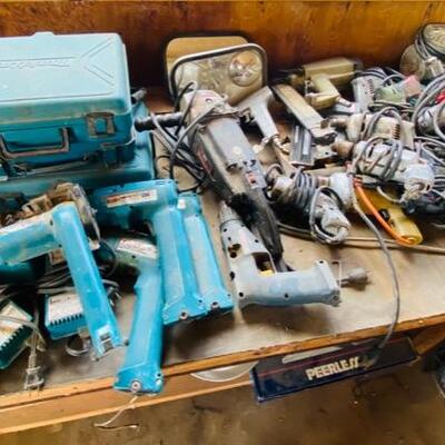 Large Lot of Makita (& other brands) Hand Tools