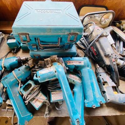 Large Lot of Makita (& other brands) Hand Tools