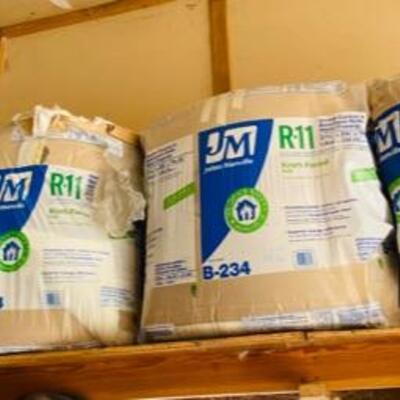 Johns Manville R-11 Kraft Rolls Fiberglass Insulation