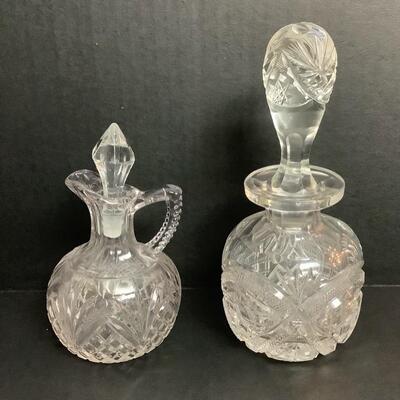 2175 Cut Crystal and Cut Glass Lot 