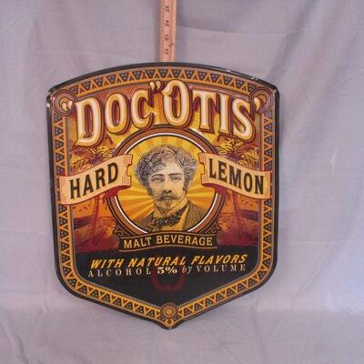 Lot 2 - 2000 Doc Otis Hard Lemon Tin Sign