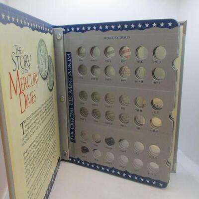Lot 39 - 1916-1945 Mercury Dimes Collector BOOK ONLY