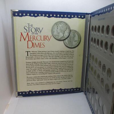 Lot 39 - 1916-1945 Mercury Dimes Collector BOOK ONLY