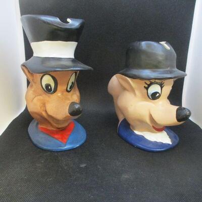 Lot 105 - 1970s Mr and Mrs Fox