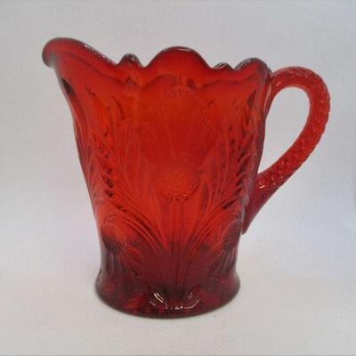 Lot 117 - Ruby Red Inverted Thistle by Mosser