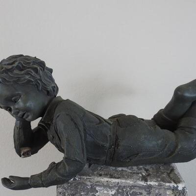 Little Boy Statue