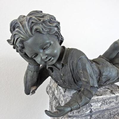 Little Boy Statue