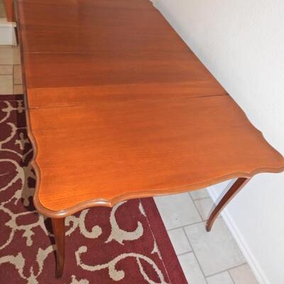 Drop leaf extension table - Cherry