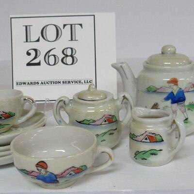 Nice Vintage Japan Lusterware Child's Tea Set