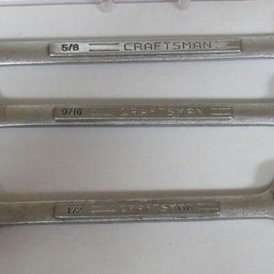 3 Craftsman Wrenches 1/2, 9/16, 5/8