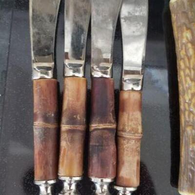 Vintage Wood Handle Flatware 