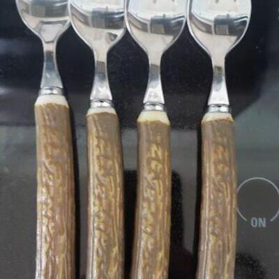 Vintage Wood Handle Flatware 