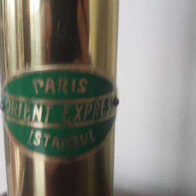 Paris Orient Express Istanbul Table Lamp/gold brass